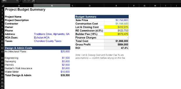 Saved product preview: 01 — Deal underwriting / pro forma